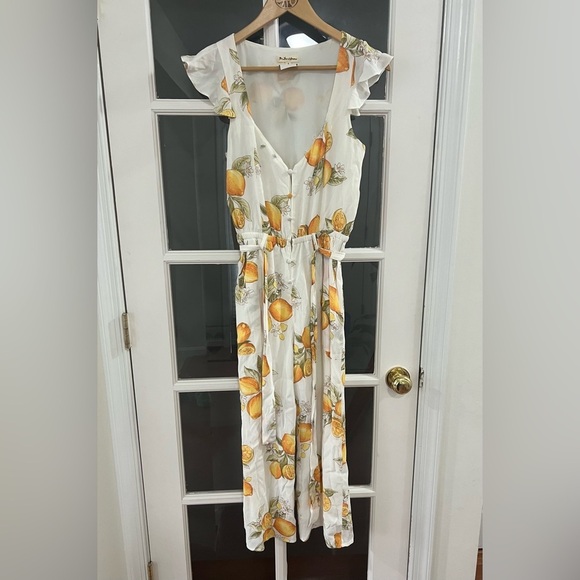 For Love & Lemons Limonada Capri Jumpsuit - Size S - Picture 4 of 9